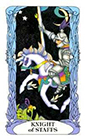 tarot-moon-garden - Knight of Wands