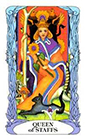 tarot-moon-garden - Queen of Wands