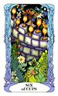 tarot-moon-garden - Six of Cups
