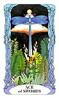 tarot-moon-garden - Ace of Swords
