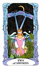 tarot-moon-garden - Two of Swords