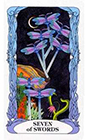 tarot-moon-garden - Seven of Swords