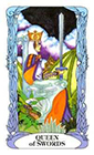 tarot-moon-garden - Queen of Swords