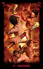 tarot-of-dreams - Five of Wands
