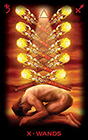 tarot-of-dreams - Ten of Wands