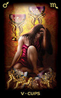 tarot-of-dreams - Five of Cups
