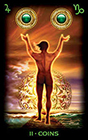 tarot-of-dreams - Two of Coins