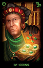 tarot-of-dreams - Four of Coins