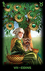 tarot-of-dreams - Seven of Coins