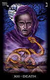 Death Tarot card in Tarot of Dreams Tarot deck