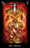 The Devil Tarot card in Tarot of Dreams Tarot deck