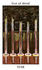 tarot-spirit - Five of Wind
