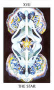 The Star Tarot card in Tarot of the Spirit deck