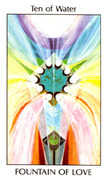 Ten of Water Tarot card in Tarot of the Spirit deck