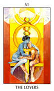 The Lovers Tarot card in Tarot of the Spirit Tarot deck