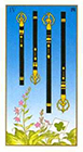 ukiyoe - Four of Wands