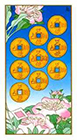 ukiyoe - Nine of Pentacles