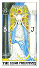 universal-waite - The High Priestess