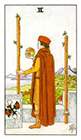 universal-waite - Two of Wands
