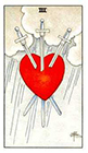 universal-waite - Three of Swords