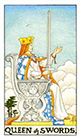 universal-waite - Queen of Swords