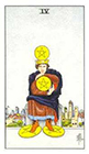 universal-waite - Four of Coins