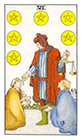 universal-waite - Six of Coins