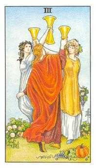 Three Of Cups Tarot Card Meanings Tarot Three Of Cups Tarot Card Meanings Tarot