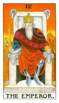 The Emperor Tarot Card