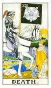 Death Tarot card in Universal Waite deck