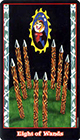 vampire - Eight of Wands