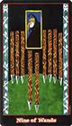 vampire - Nine of Wands