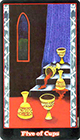 vampire - Five of Cups