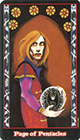 vampire - Page of Coins