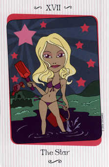 The Star Tarot card in Vanessa Tarot deck