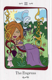 The Empress Tarot card in Vanessa Tarot deck