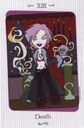 Death Tarot card in Vanessa Tarot deck