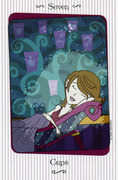 Seven of Cups Tarot card in Vanessa deck