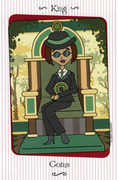King of Coins Tarot card in Vanessa Tarot deck