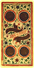 visconti - Four of Coins