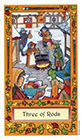 whimsical - Three of Wands