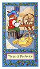 whimsical - Three of Coins