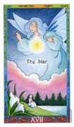 The Star Tarot card in Whimsical Tarot deck