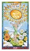 The Sun Tarot card in Whimsical Tarot deck