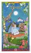 The Lovers Tarot card in Whimsical Tarot deck