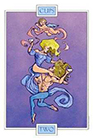 winged-spirit - Two of Cups
