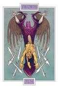 Ten of Swords Tarot card in Winged Spirit Tarot deck
