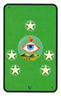 witches - Five of Coins